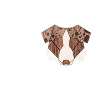 BeWooden BR36 Australian Shepherd - Brooch