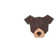 BeWooden BR37 American Pit Bull Terrier - Brooch