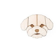BeWooden BR40 Bichon Frize - Brooch