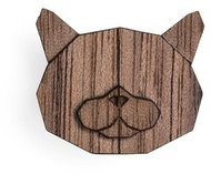 BeWooden BR46 British Cat - Brooch