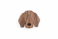 BeWooden BR57 Weimaraner - Brooch