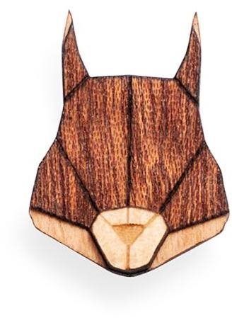 BeWooden BR6 Squirrel - Brooch - Main image
