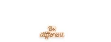 BeWooden BR68 Be Different - Brooch - Main image