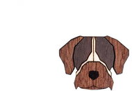 BeWooden BR71 Bohemian Griffon - Brooch