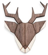 BeWooden BR8 Deer - Brooch