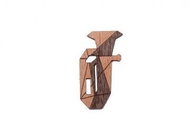 BeWooden BR80 Tuba - Brooch