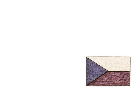BeWooden CSR4 Flag of Czechia - Brooch - Main image