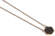 BeWooden JWN14 Rose Hexagon - Necklace