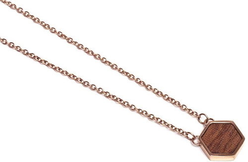 BeWooden JWN15 Rea Hexagon - Necklace - Main image