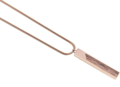 BeWooden JWN32 Lumen Rectangle - Necklace - Main image