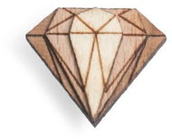 BeWooden LF5 Diamond Lapel - Brooch