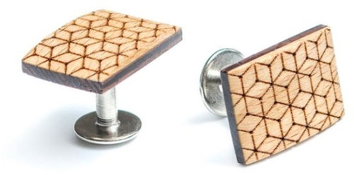 BeWooden MC102 Virie - Cufflinks - Main image