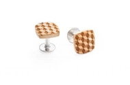 BeWooden MC118 Cubo - Cufflinks