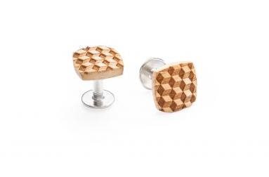 BeWooden MC118 Cubo - Cufflinks - Main image
