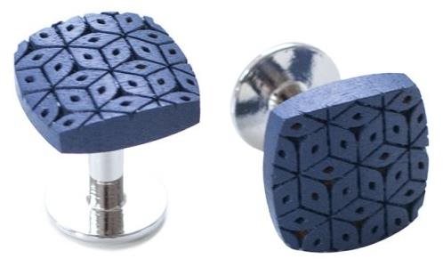 BeWooden MC134 Blar - Cufflinks - Main image