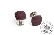 BeWooden MC135 Red Wine - Cufflinks
