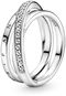 Ring PANDORA Signature 199057C01-58 (Ag 925/1000, 6.6g) - Prsten