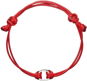 EVOLUTION GROUP 13003.3 Red Textile (Ag925/1000, 0,2g) - Bracelet