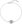 13008.1 Crystal Cubic Zirconia Clover decorated with Cubic Zirconia (Ag925/1000, 1,5g)