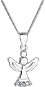 EVOLUTION GROUP 32078.1 Crystal Angel Decorated with Swarovski Crystals (Ag925/1000, 2,8g) - Necklace