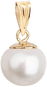 EVOLUTION GROUP 924001.1 White with Genuine Pearl AAA8-8,5 (Au585/1000, 1,5g) - Charm