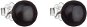 EVOLUTION GROUP 21042.3 black pravá perla AA 7,5 – 8 mm (Ag 925/1000, 1,0 g) - Náušnice