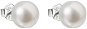 EVOLUTION GROUP 21043.1 White Genuine Pearl AA 9,5-10mm (Ag925/1000, 1,0g) - Earrings