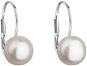 EVOLUTION GROUP 21044.1 White Genuine Pearl AA 7,5-8mm (Ag925/1000, 1,0g) - Earrings