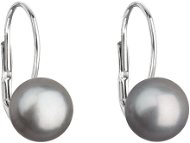 EVOLUTION GROUP 21044.3 grey pravá perla AA 7,5 – 8 mm (Ag 925/1000, 1,0 g) - Náušnice