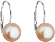 EVOLUTION GROUP 21044.3 peach pravá perla AA 7,5 – 8 mm (Ag 925/1000, 1,0 g) - Náušnice