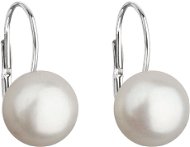 EVOLUTION GROUP 21045.1 White Genuine Pearl AA 9,5-10mm (Ag925/1000, 1,0g) - Earrings