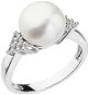 EVOLUTION GROUP 25002.1 White Genuine Pearl AA 8.5-9.5mm (Ag925/1000, 2,0g) - size 56 - Ring