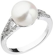 EVOLUTION GROUP 25003.1 White Genuine Pearl AA 8-9mm (Ag925/1000, 2,5g) - size 54 - Ring