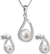 EVOLUTION GROUP 29027.1 Genuine Pearl AAA 4 and 7mm (Ag925/1000, 3,5g) - Jewellery Gift Set