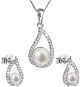 EVOLUTION GROUP 29027.1 pravá perla AAA 4 mm a 7 mm (Ag 925/1000, 3,5 g) - Darčeková sada šperkov