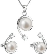 Darčeková sada šperkov EVOLUTION GROUP 29031.1 pravá perla AAA 8 – 9 mm a 6 – 7 mm (Ag 925/1000, 5,0 g) - Dárková sada šperků