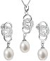 EVOLUTION GROUP 29036.1 Genuine Pearl Oval AAA 7,5-8mm (Ag925/1000, 6,0g) - Jewellery Gift Set