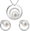 29038.1 Genuine Pearl AAA 7.5-8mm (Ag925/1000, 6.0g)