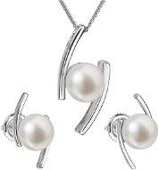 EVOLUTION GROUP 29039.1 Genuine Pearl AAA 6-6,5 and 7-7,5mm (Ag925/1000, 4,5g) - Jewellery Gift Set
