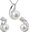 29042.1 Genuine Pearl AAA 7-7,5mm and 8,5-9mm (Ag925/1000, 6,5g)