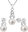 29044.1 Genuine Pearl AAA 6-7 mm and 8.5-9mm (Ag925/1000, 3.0g)