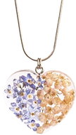 VITALIA ART Forget-me-nots and Ozothamnus VA20/0053 - Necklace
