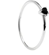 PDPAOLA Black Heart AN02-224-10 (Ag925/1000, 0,6 g) - Gyűrű
