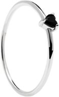 PDPAOLA Black Heart AN02-224-14 (Ag925/1000, 0,6 g), méret: 54 - Gyűrű