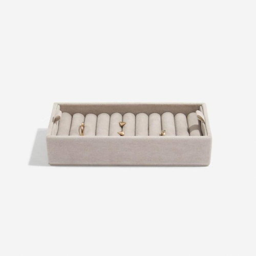 STACKERS Ring Compartment Velvet Stone Ring Roll 73530 - Jewellery Box - Main image