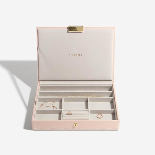 STACKERS Blush Champagne Gold Classic Lid 74700 - Jewellery Box - Main image