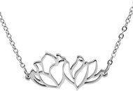 VUCH Ladies necklace Floral Silver silver - Necklace