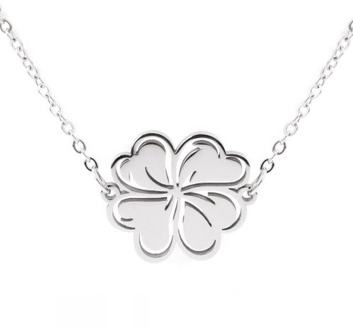 VUCH Ladies necklace Lucky Silver silver - Necklace - Main image
