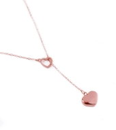 VUCH Sweet heart Rose gold - Necklace