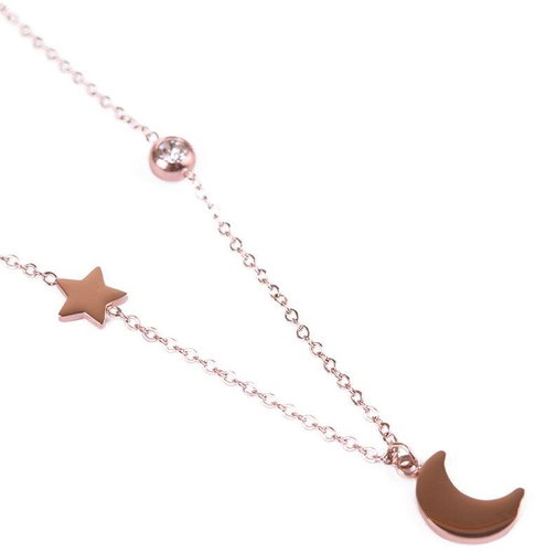 VUCH Necklace Infinity Rose gold - Necklace - Main image